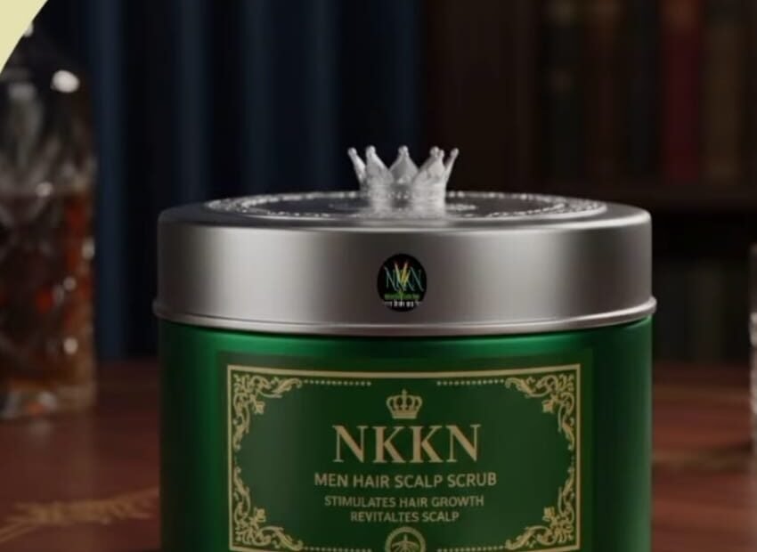 NKKN Men Hair Oil Scalp Scrub