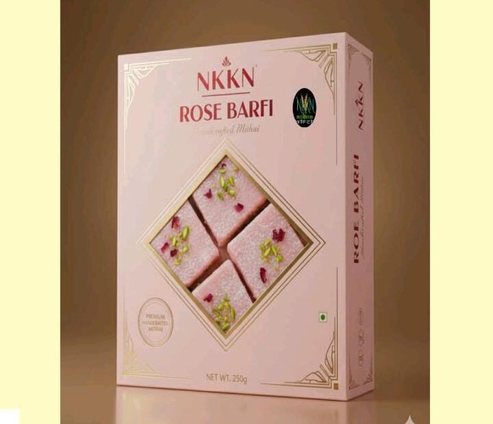 NKKN Rose Barfi