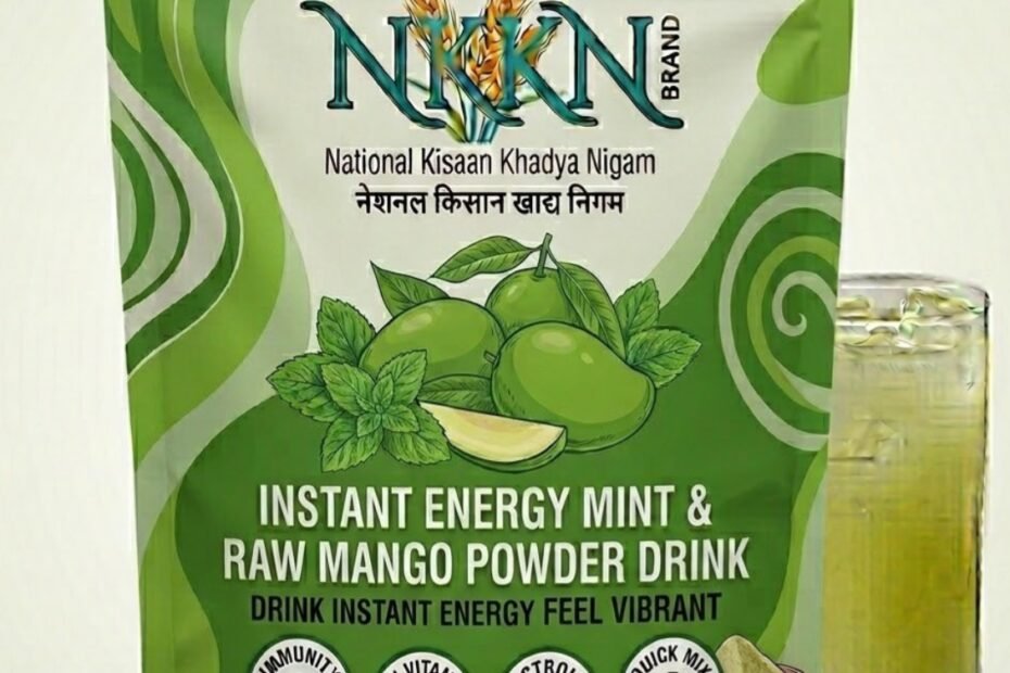 NKKN Brand Instant Mint & Raw Mango PowderNKKN Brand Instant Mint & Raw Mango Powder