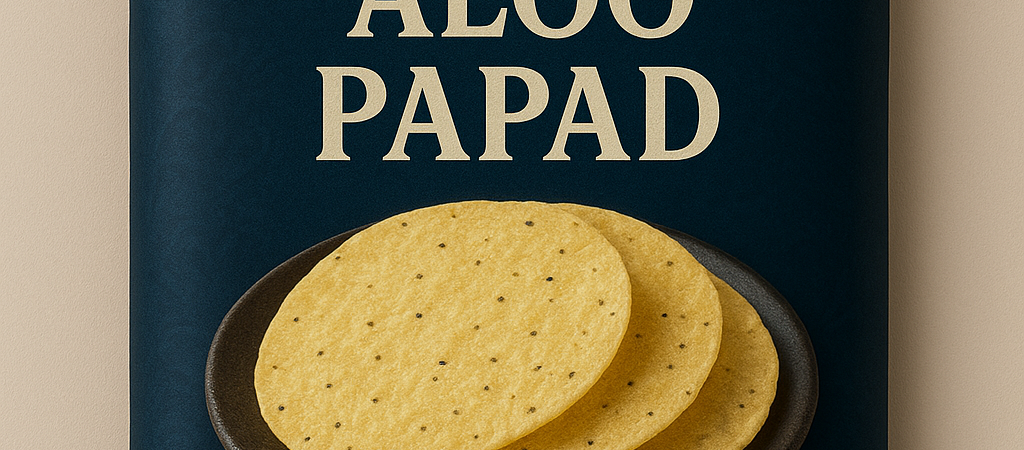 NKKN Brand Aloo Papad: A Perfect Blend of Traditional Indian Taste and Premium Quality